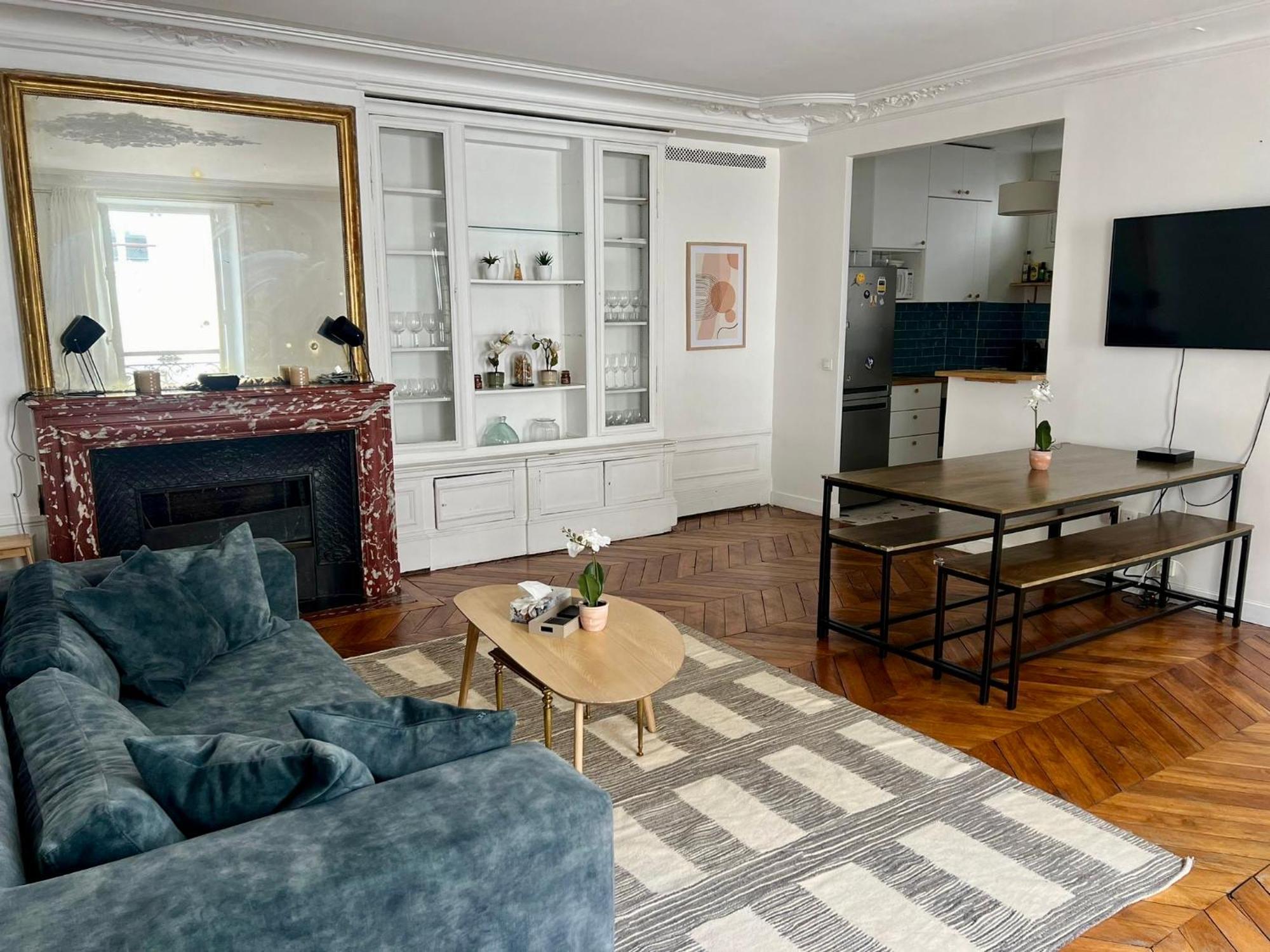 Appartement Haussmanannien Cosy - Republique Paris Extérieur photo